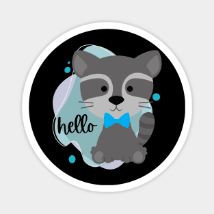 Hello Cute and Smart Cookie Sweet little happy animal cute baby outfit Magnet